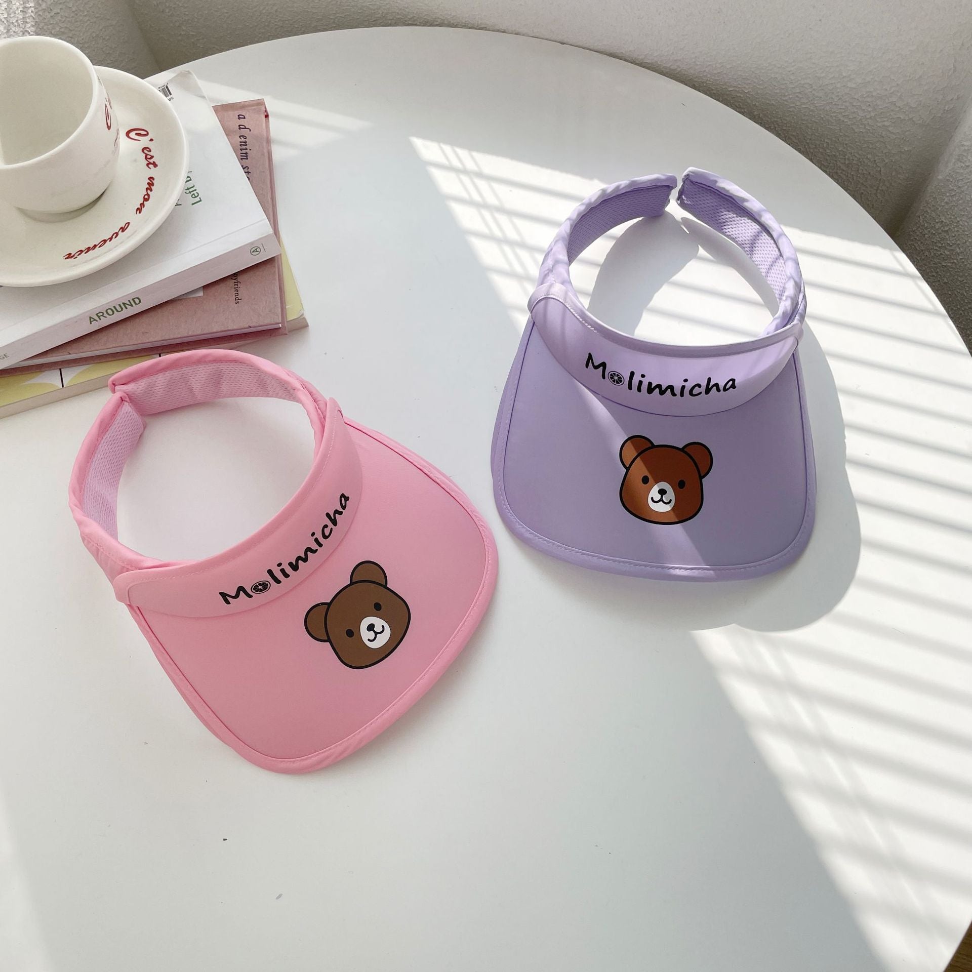 Wholesale Cotton Cartoon Bear Kids Beanie Hat