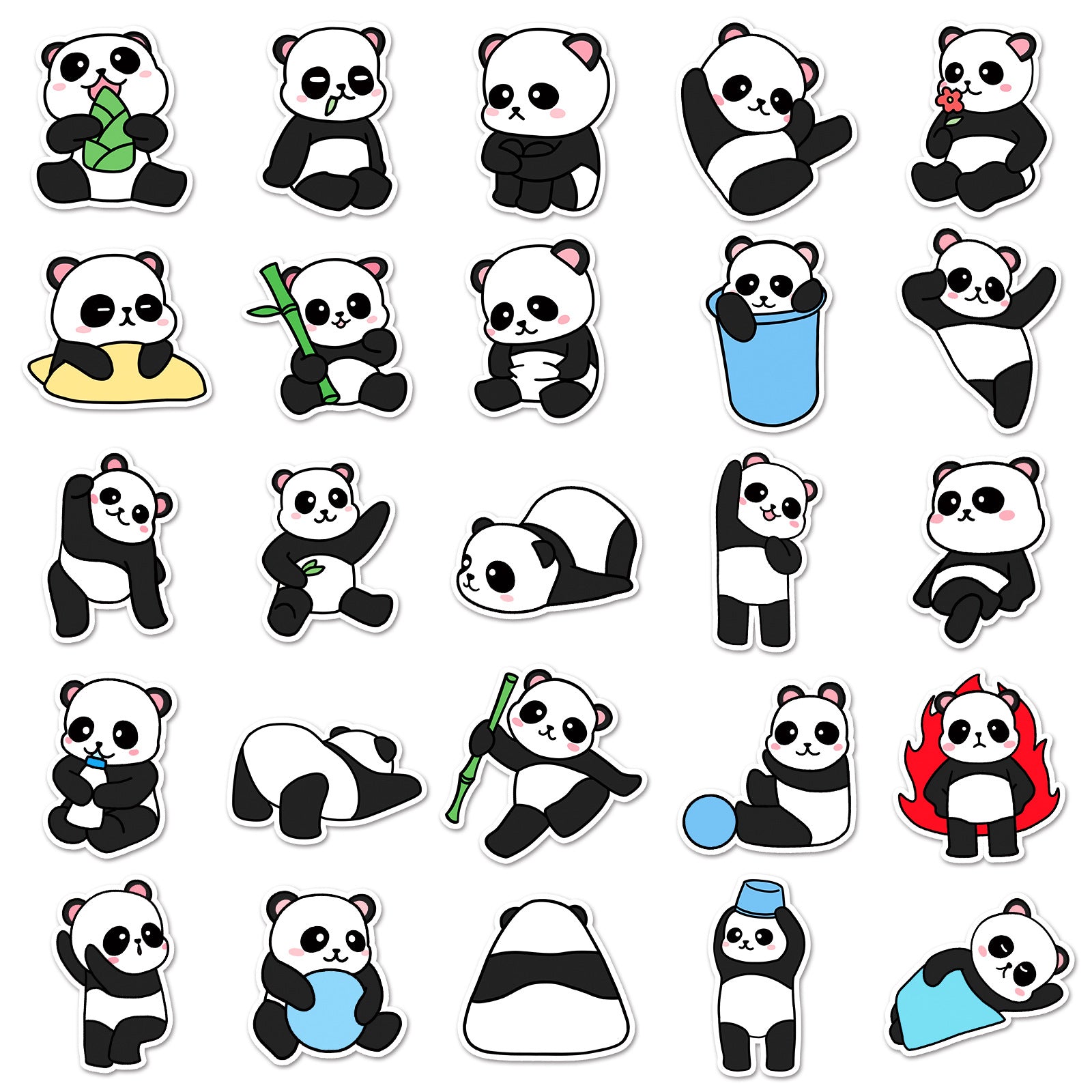 Wholesale cute cartoon Sticker Waterproof Vinyl Stickers OLY Exclusive