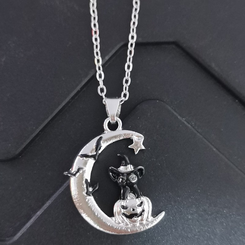 Wholesale Gothic Dark Wind Pendant Necklace