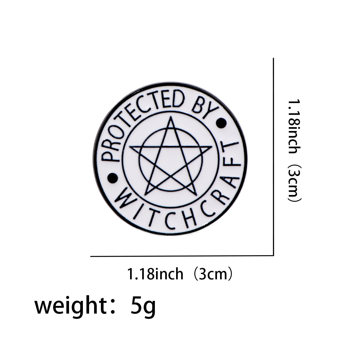 Wholesale  6pcs/pack Cartoon English Quote Brooch Metal Badge Accessory