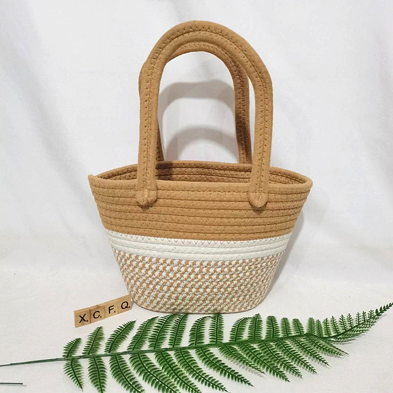 Wholesale Wedding Souvenir Portable Cotton Woven Bag