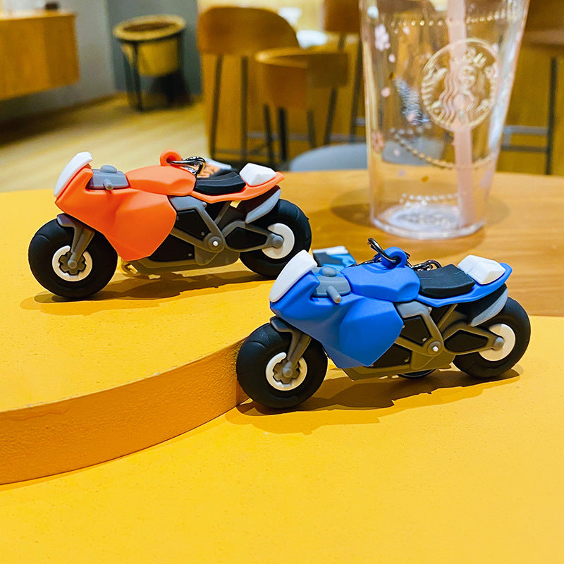 Wholesale Pvc Mini Motorcycle Keychain