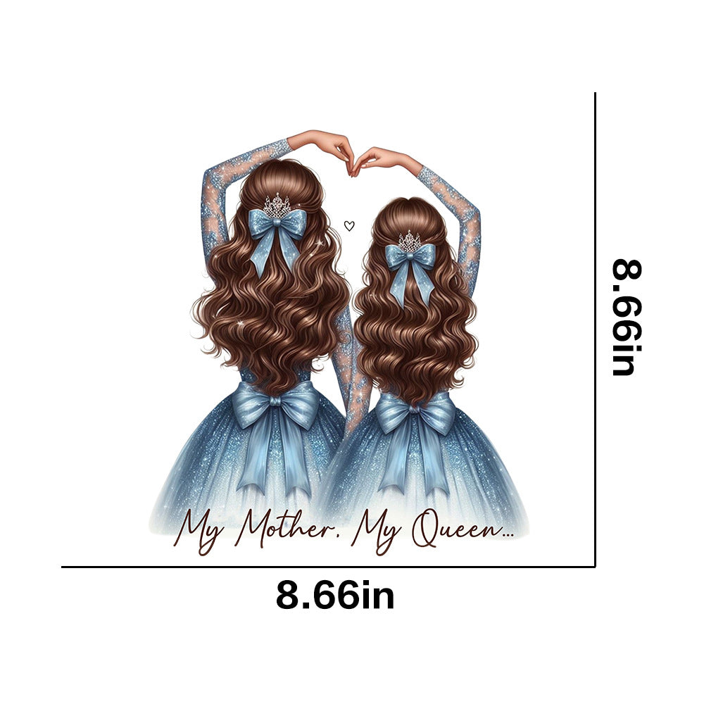 Wholesale Mother and child clothing UV DTF Ready to Press Transfers Wraps