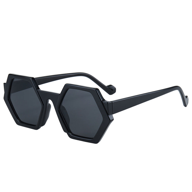Wholesale of New Polygonal PC Retro UV Sunglasses