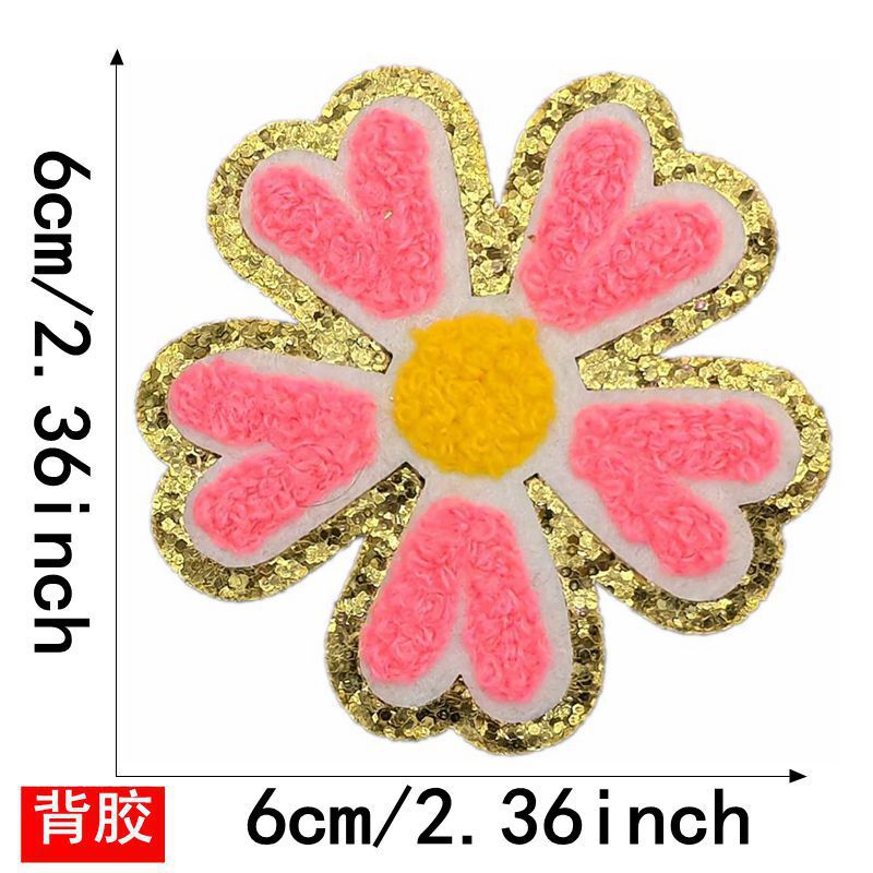 Wholesale Embroidered Patch Set Of 14 Decorative Fashion Accessory For Bags Clothing Gift Boutique Resale