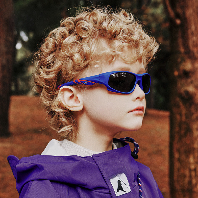 Wholesale outdoor sports polarized kid's sunglasses