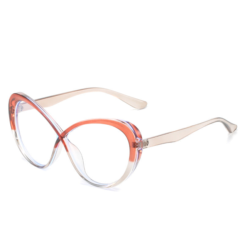 Wholesale Contrast Color Stitching Anti-blue Light Flat Mirror