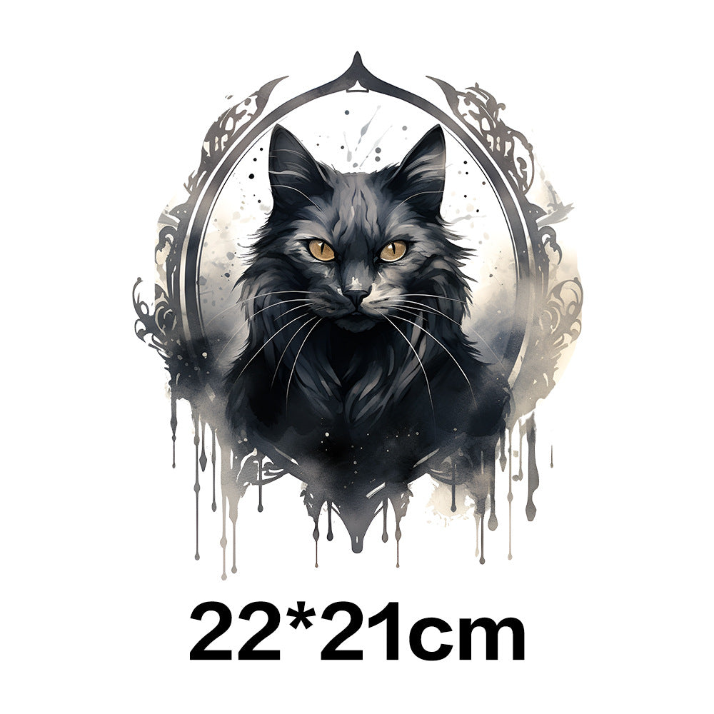 Wholesale 10pcs Halloween Black and White Horror Series UV DTF Ready to Press Transfers Wraps