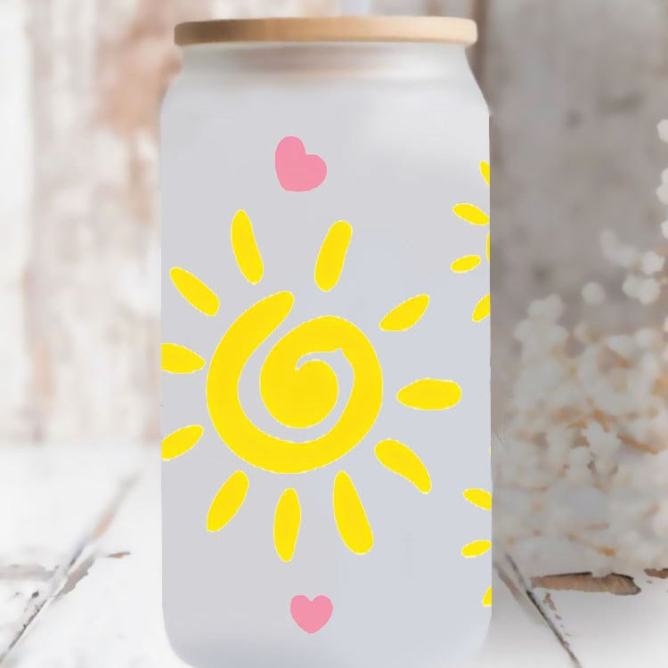 Wholesale UV Transfer Paste Glass Crystal Label Crystal Paste 16OZ UV DTF WRAPS