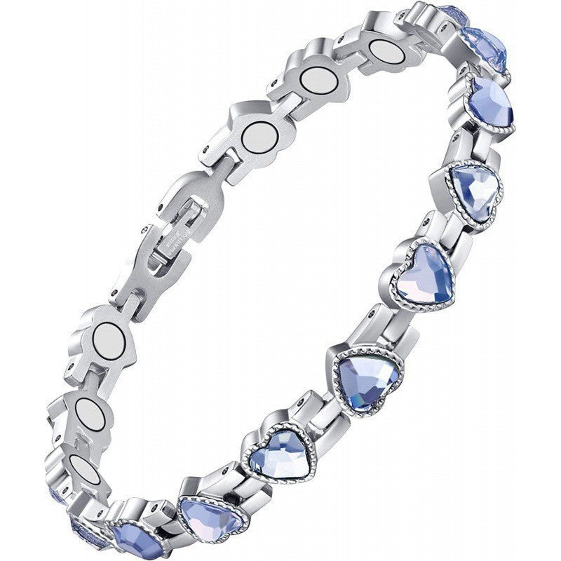 Wholesale full magnet bracelet adjustable diamond magnet bracelet