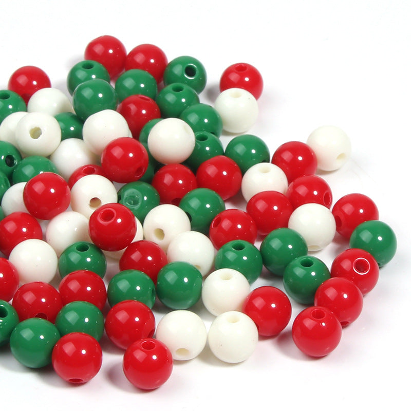Wholesale 100 Pcs/pack Valentine's Day Candy Colored Acrylic Beads