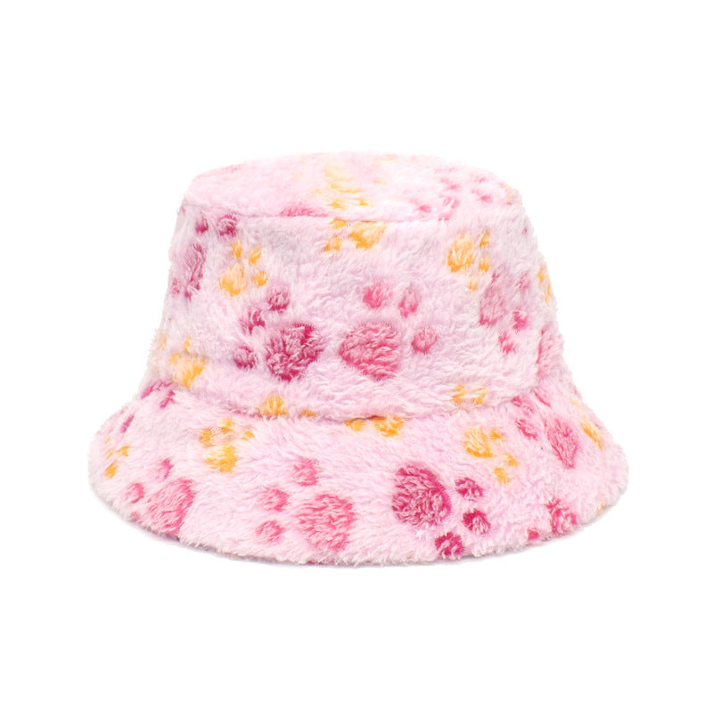 Wholesale Bear Paw Plush Bucket Hat