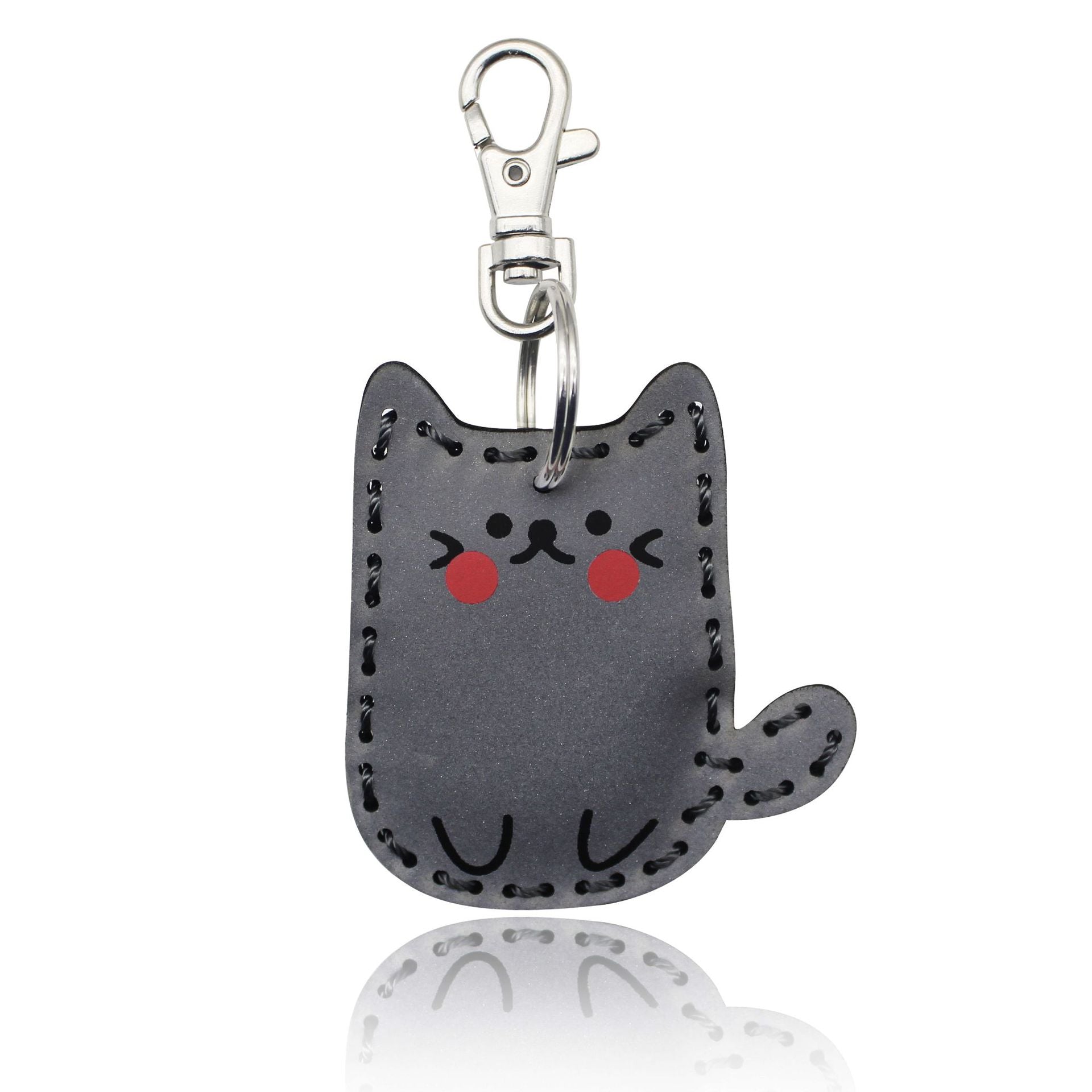 Wholesale Reflective Animal Leather Keychain
