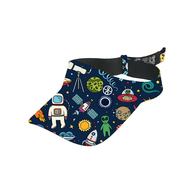 Wholesale Polyester Kids Summer Print Sports Beanie Hat