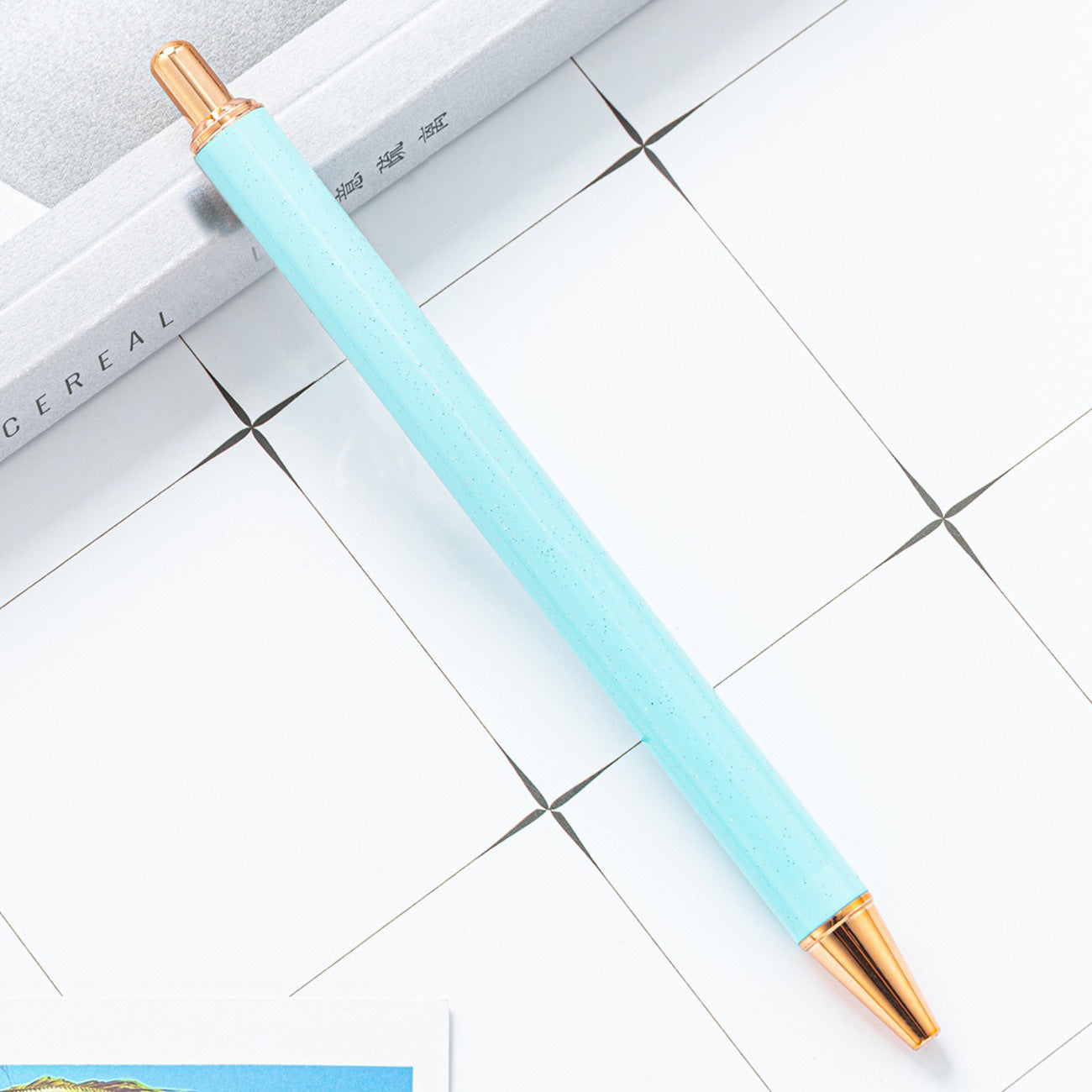 Wholesale Multi colored office stationery with metal pens