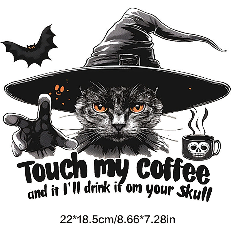 Wholesale Pumpkin Skull Terrifying Halloween UV DTF Ready to Press Transfers Wraps