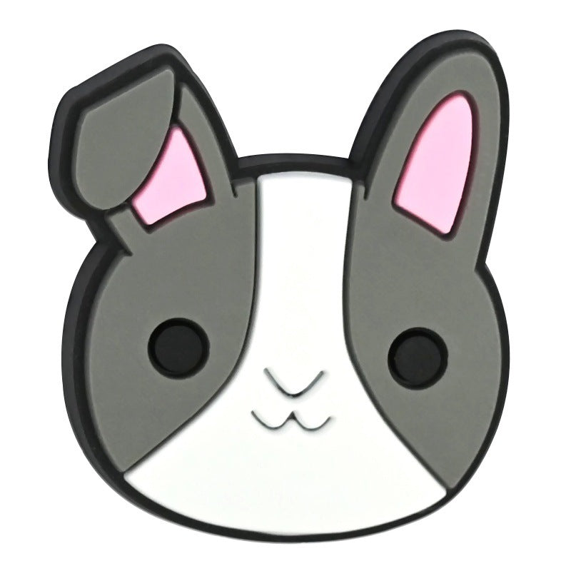 Wholesale  Random 100pcs Cartoon Animal Head Series Colored Beads