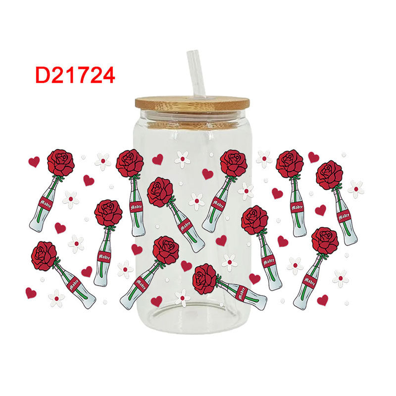 Wholesale UV Transfer Paste Glass Crystal Label Crystal Paste 16OZ UV DTF WRAPS