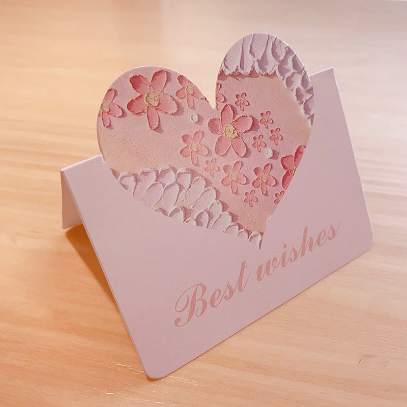 Wholesale of 10pcs/pack Mother's Day Love Paper Greeting Cards
