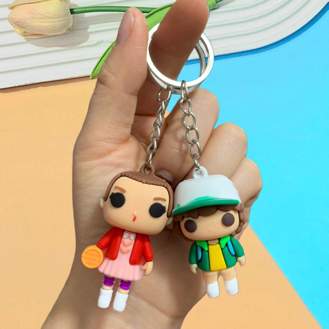 Wholesale cute cartoon Keychains
