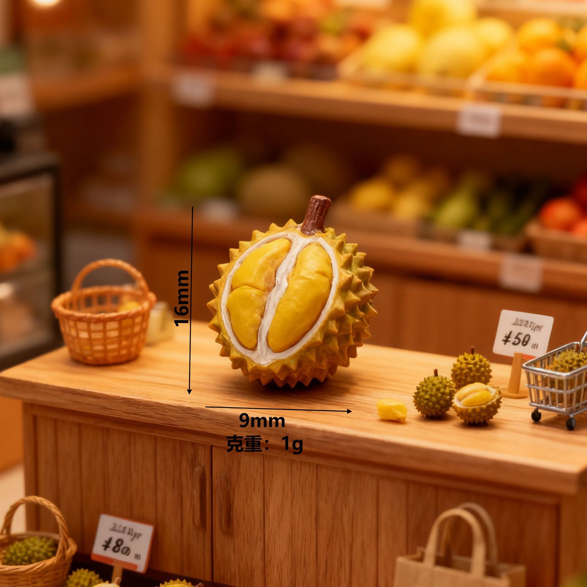 Wholesale 10pcs Micro-Landscape Creative Mini Fruit  Doll Accessories