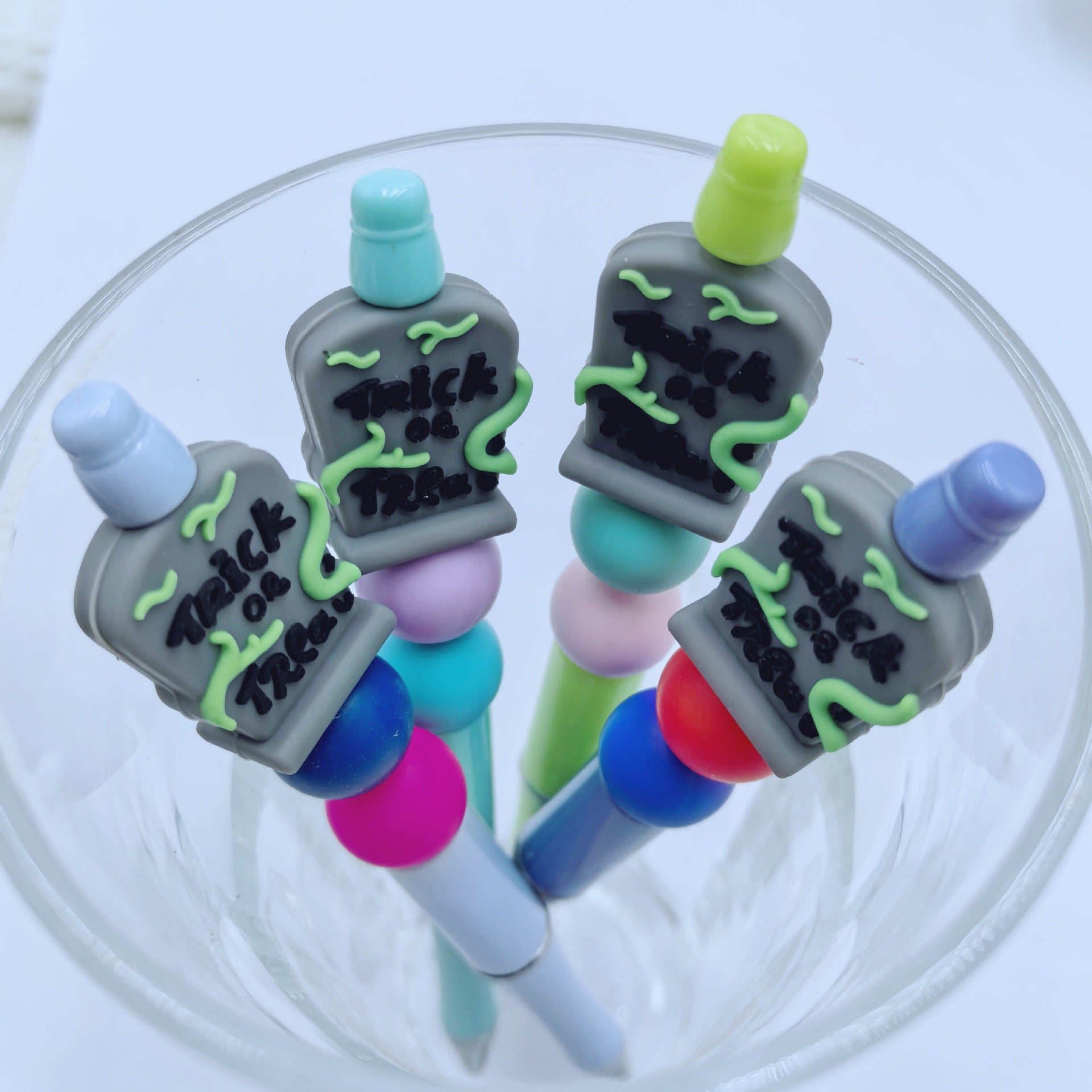 Wholesale 10pcs/pack Cartoon Beads DIY Silicone 3D Beads