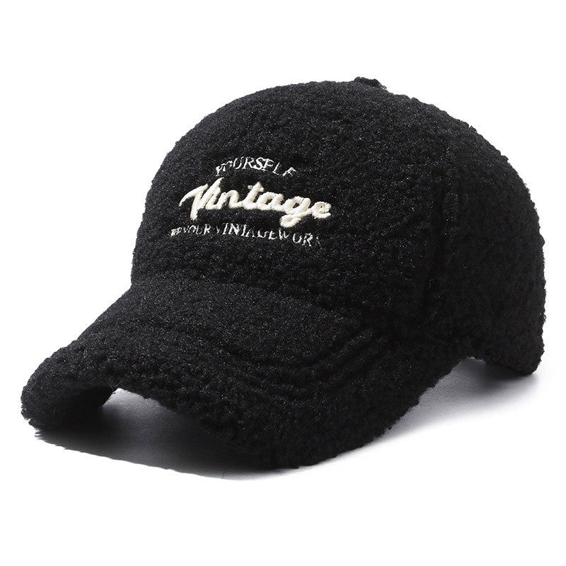Wholesale Fall/Winter Plush Warm Baseball Cap