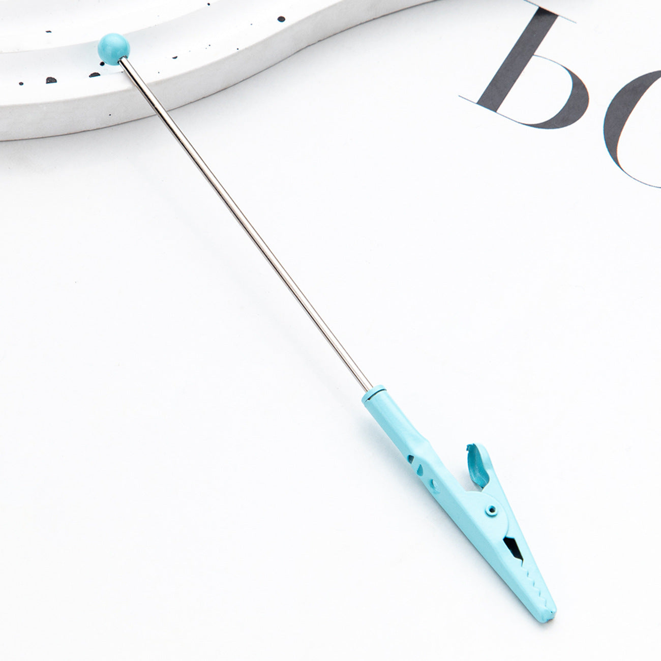 Wholesale Beadable Alligator Clips ATM Card Taker