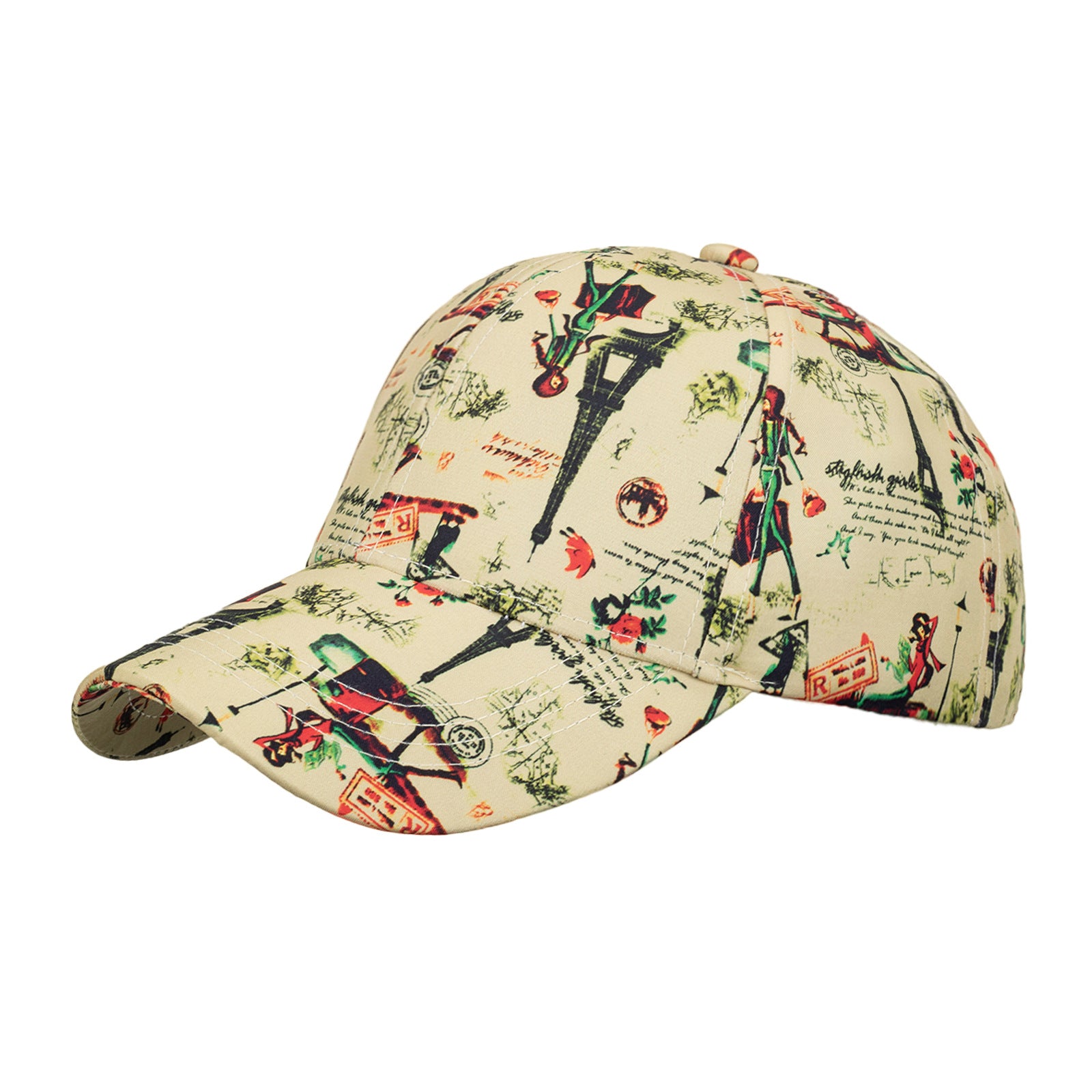 Wholesale Printed Personalized Hard Top Baseball Cap