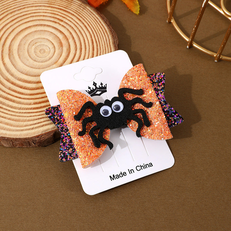 Wholesale Halloween Alloy Hairpin Bow Prop Decoration