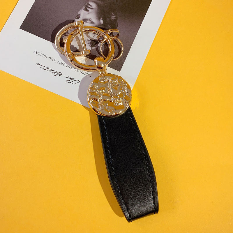 Wholesale PU Leather Year of The Dragon Keychain