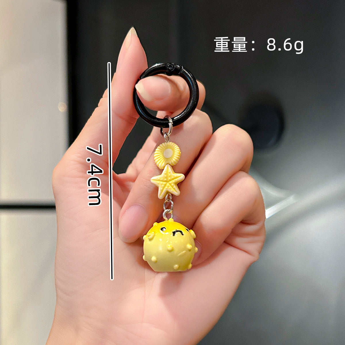 Wholesale Cute and diverse marine animal keychain