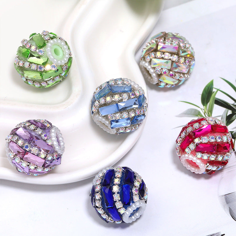 Wholesale 10pcs Claw chain pumpkin beads Acrylic Beads