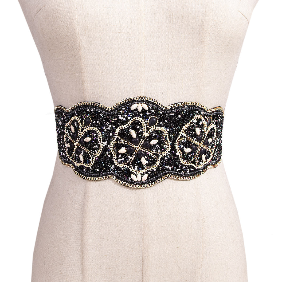 Wholesale Beads Handmade Bohemian Style Elastic Wide Waist