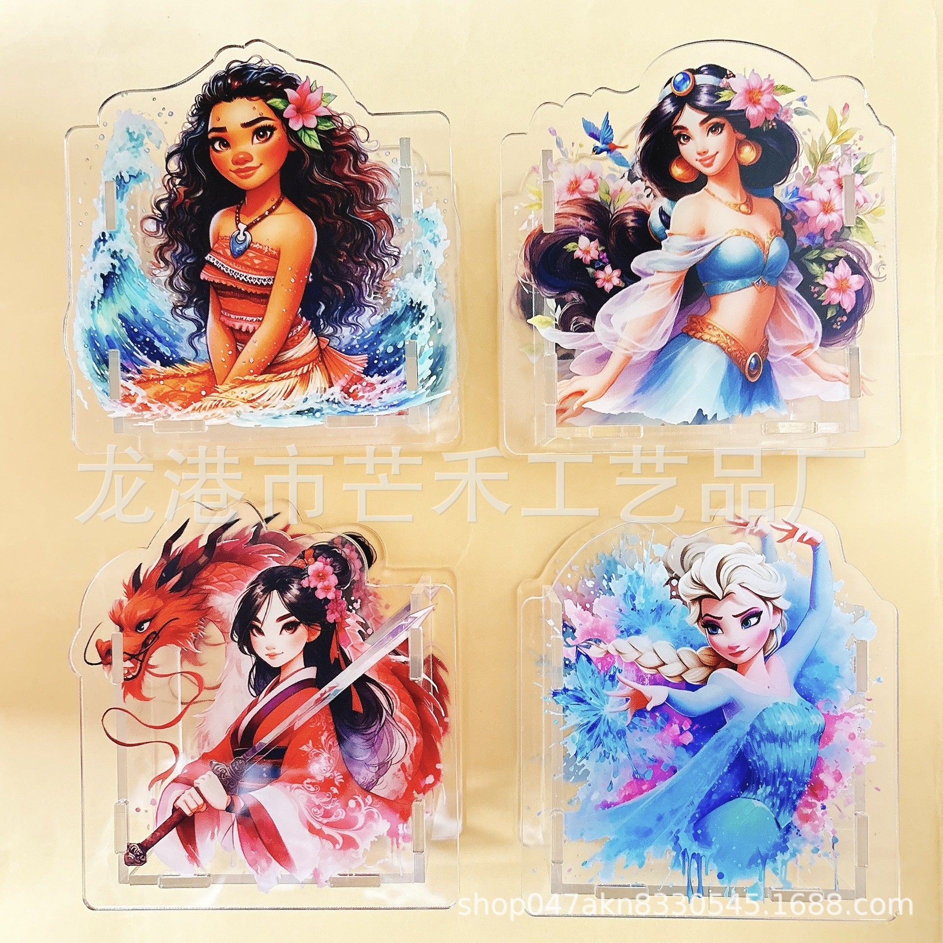 Wholesale  Acrylic Pen Holder Popular Pen Box Creative Gift Stationery Student 10cm