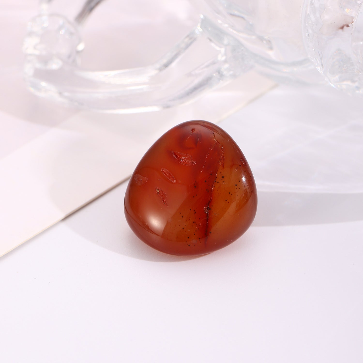 Wholesale  crystal stone net pocket woven metal net pocket necklace bamboo necklace pendant sweater chain adjustment chain