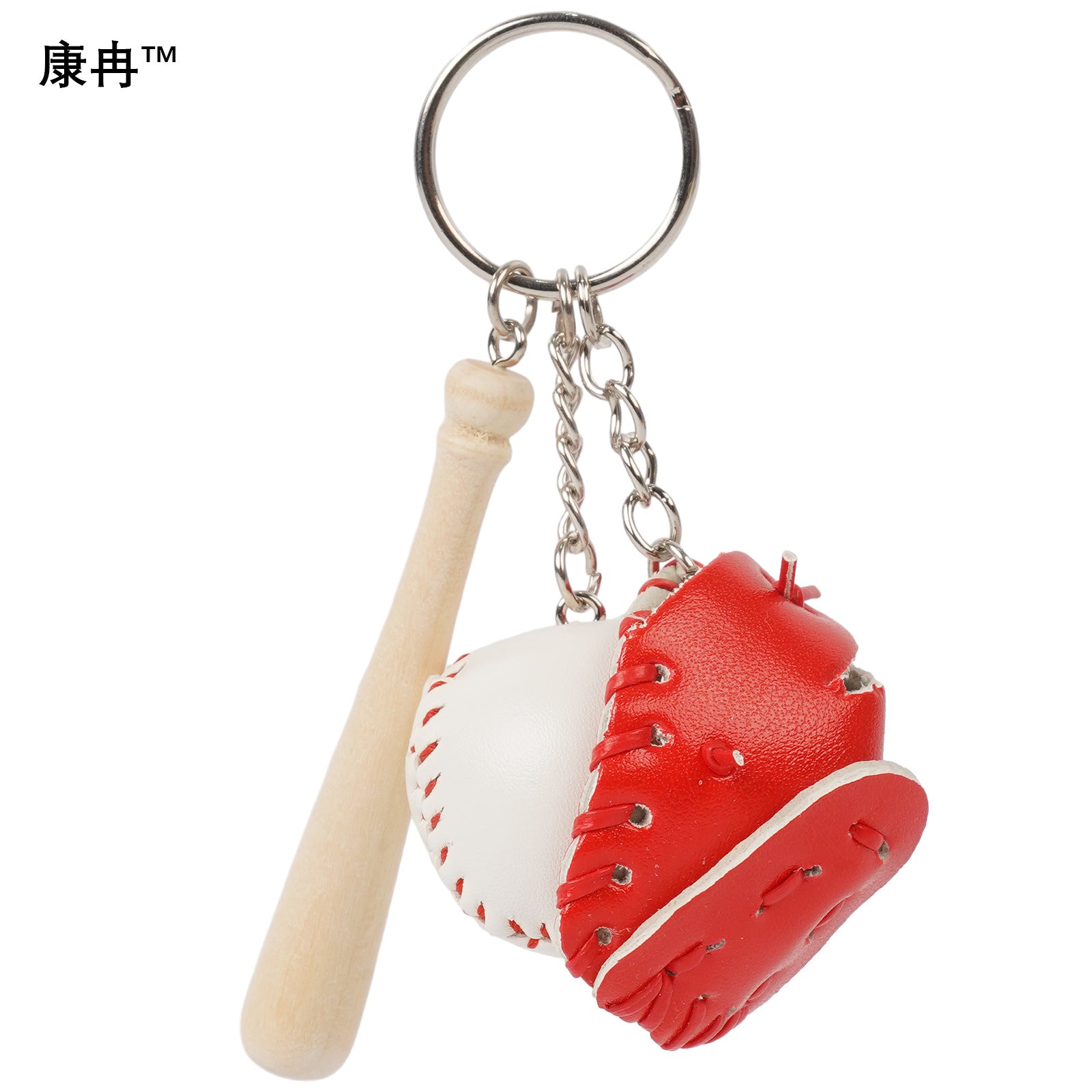 Wholesale Mini Cross-border Explosions Baseball Keychain Bag Pendant Softball Gloves Softball Baseball Pendant