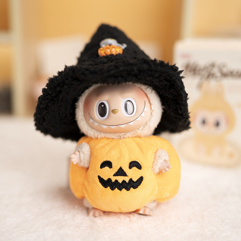 Wholesale Baby clothes pendant doll can wear  hat pumpkin costume doll change clothes