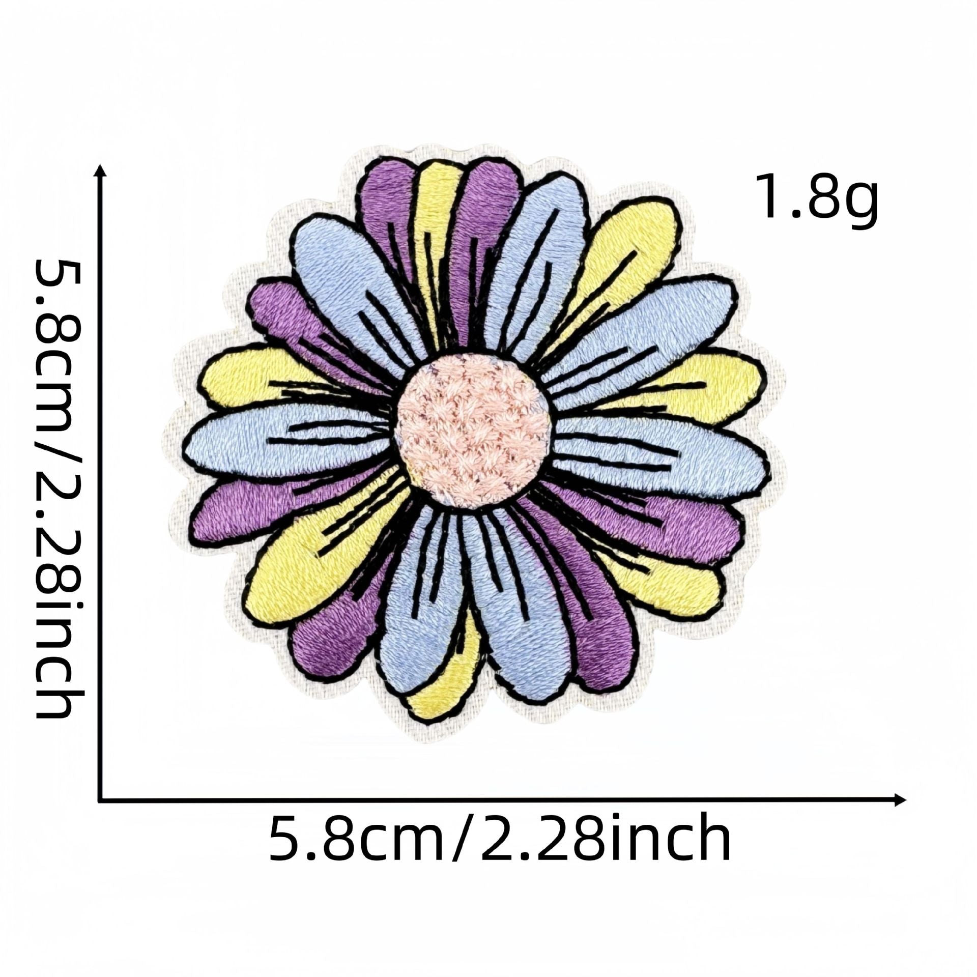 Wholesale  Cartoon Mermaid Embroidery  Summer Cloth DIY Patches