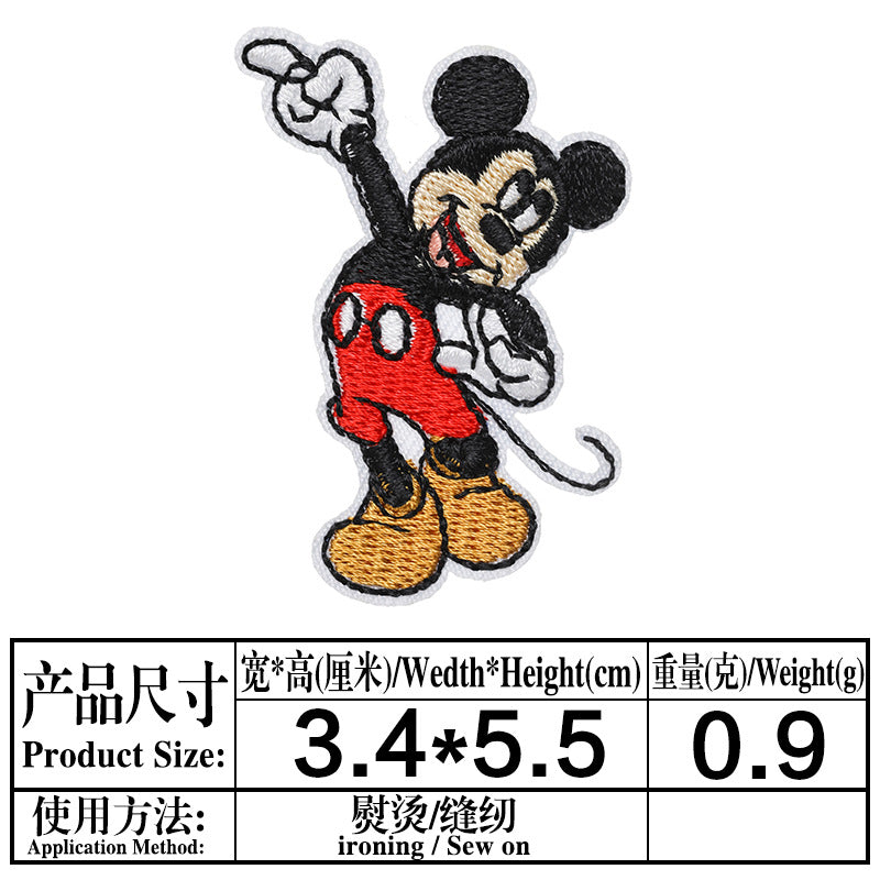 Wholesale classic cartoon cloth stickers DIY patches OLY Exclusive