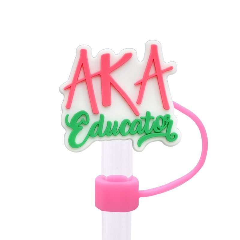 Wholesale Random 100pcs 10MM pink dust plug straw h accessories