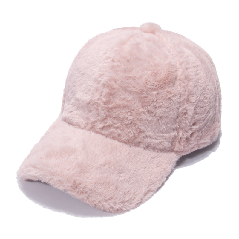 Wholesale Winter Plush Baseball Cap