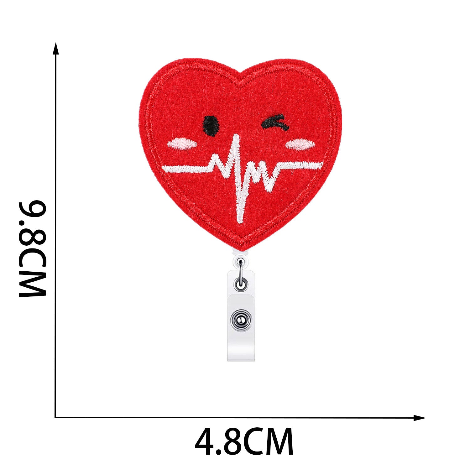 Wholesale Xiao Tian Medical Supplies Easy Pull-up Buckle Embroidered Cloth Sticker