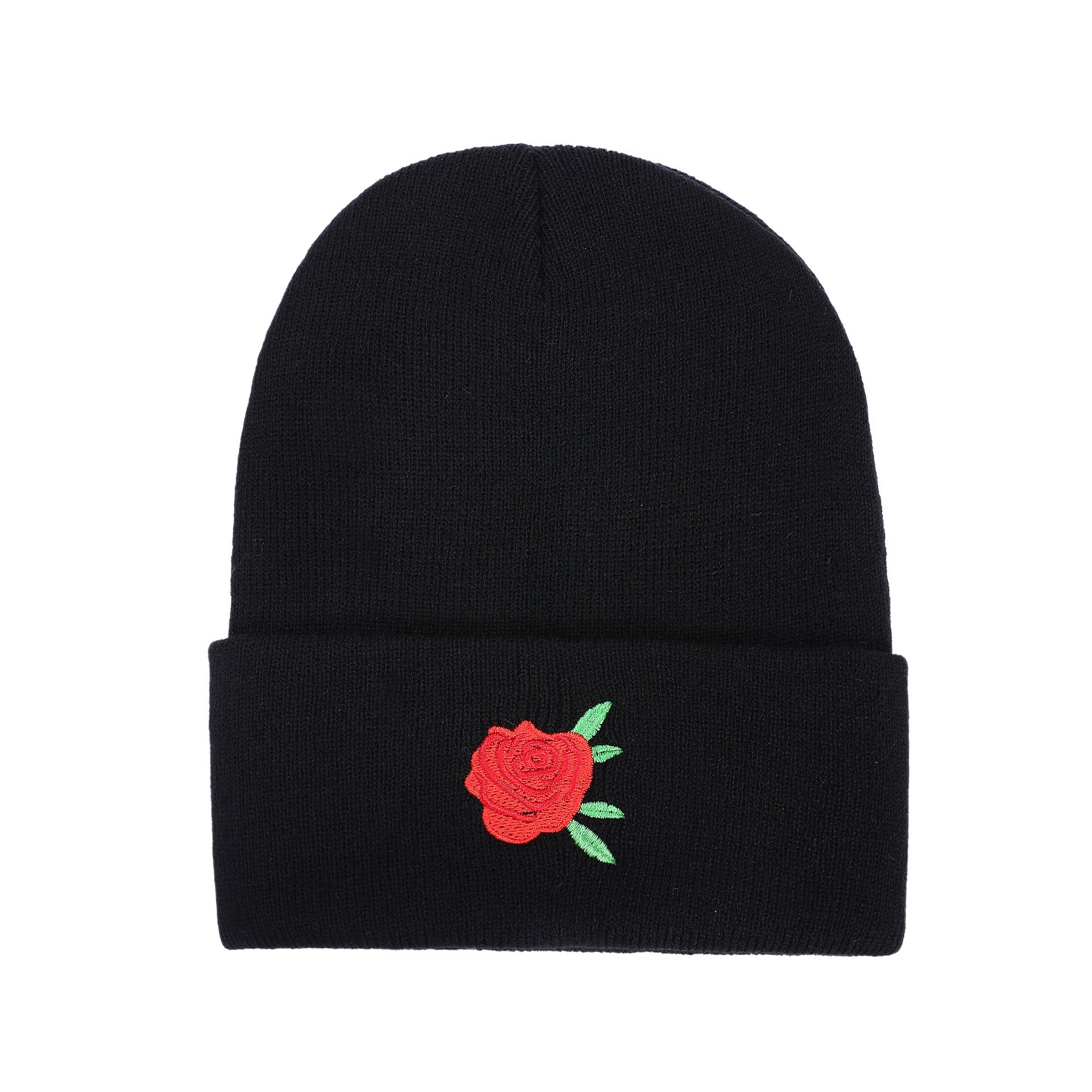 Wholesale Warm Beanie Printed Embroidered Knitted Hat