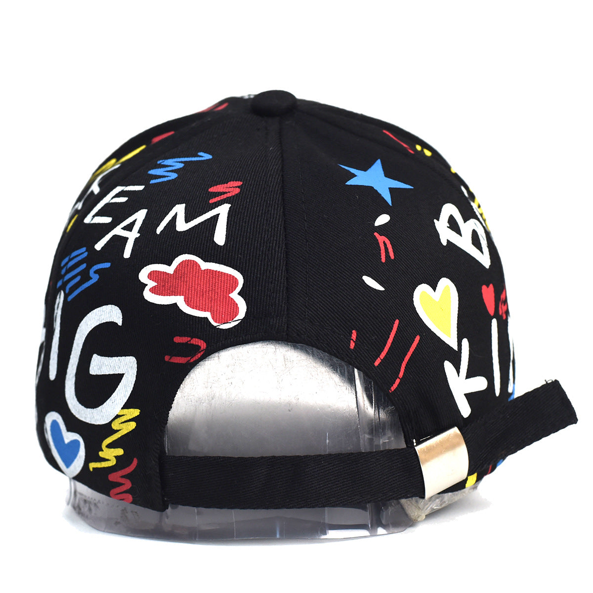 Wholesale Printed Trendy Personalized Graffiti Hip-hop Baseball Cap