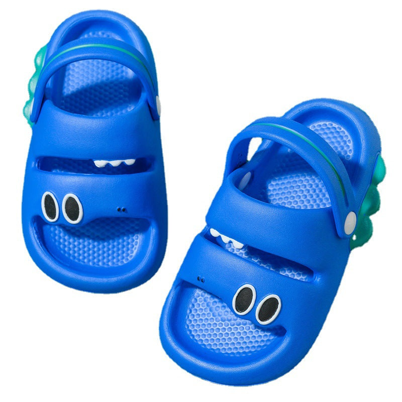 Wholesale PVC Cartoon Kids Hole Shoes