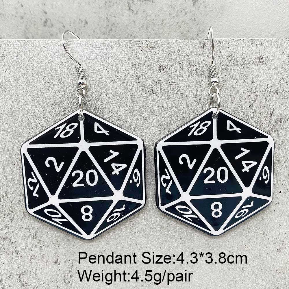 Wholesale Valentine's Day Horror Love Ghost Bull Head Acrylic Earrings