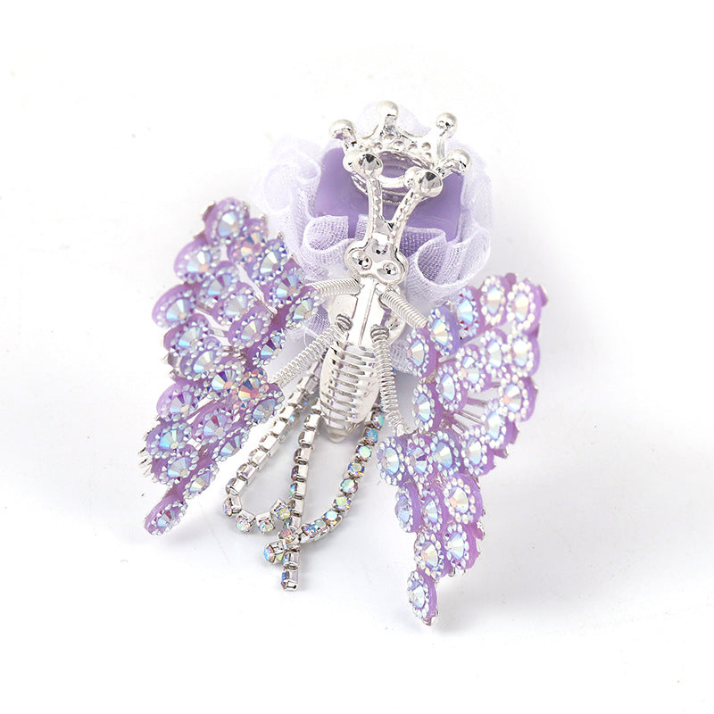 Wholesale 10pcs Heavy Industry Diy Rhinestone Wings Butterfly Beads