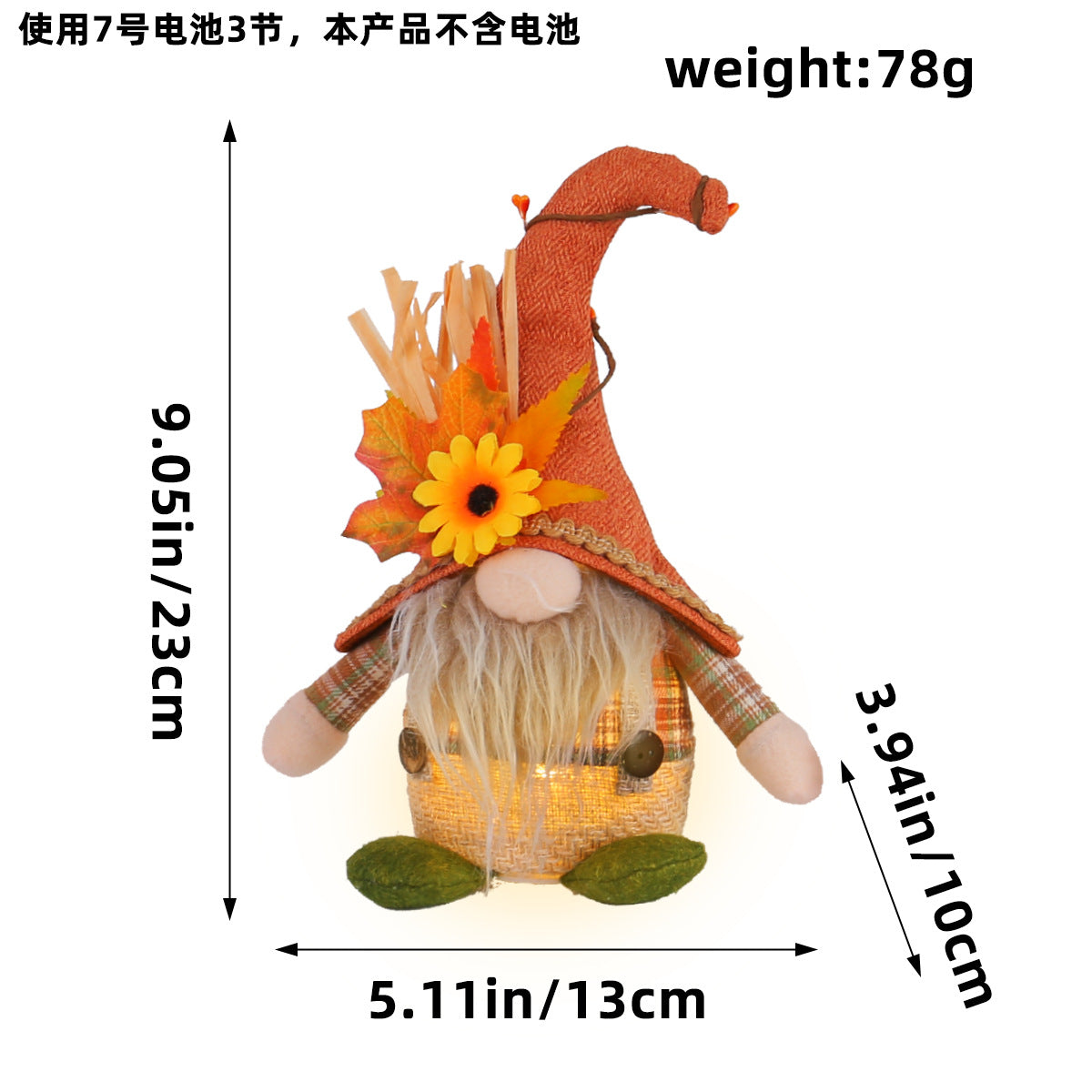 Wholesale Thanksgiving  Doll Ornament