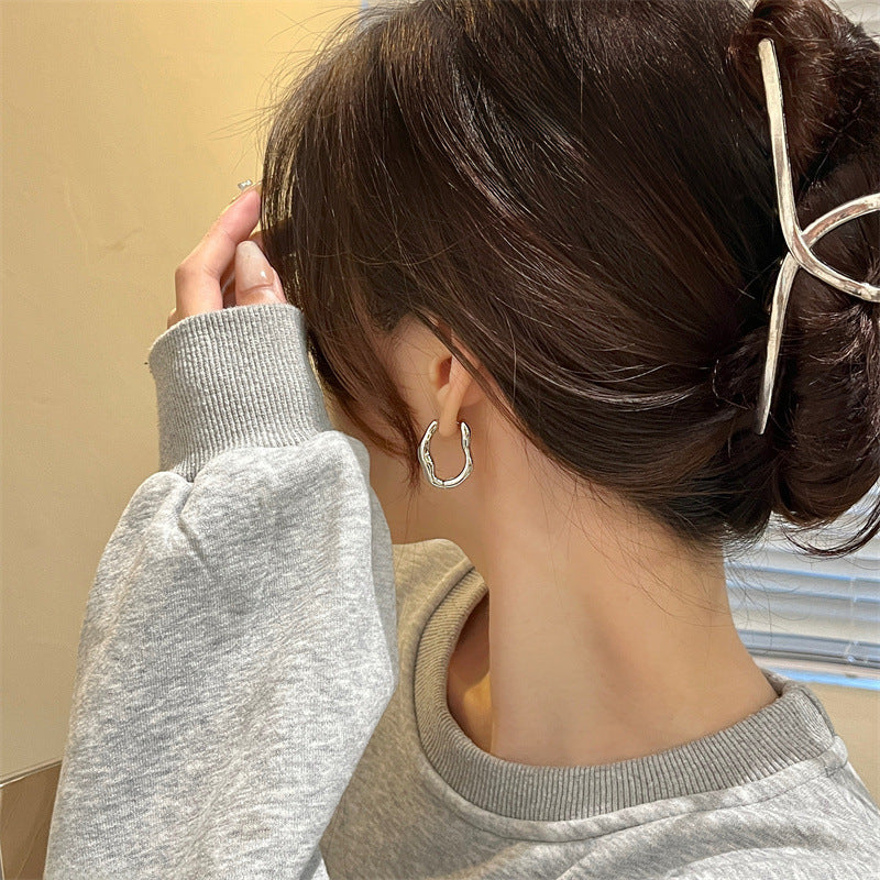 Wholesale Irregular Geometric Fashionable Personalized  Simple ins Style Earrings